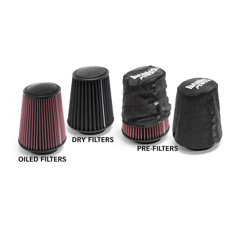 Banks Power Ram-Air Intake System - Dry, Oiled Filter Set for 12-15 Jeep 3.6L Wrangler 41837-D