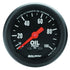 Autometer Z Series 2-1/16" 0-100 PSI Mechanical Oil Pressure Gauge - 2604