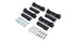 Rhino-Rack Quick Mount Leg Base & Cover w/Hardware - 4 pcs
