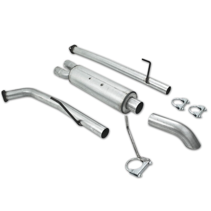 MBRP Exhaust, 2.5" Turn Down Single Side Aluminized for 07-08 Toyota Tundra S5318AL