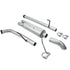 MBRP Exhaust, 2.5" Turn Down Single Side Aluminized for 07-08 Toyota Tundra S5318AL