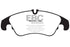 EBC 11 Audi A6 2.0 Turbo Redstuff Front Brake Pads