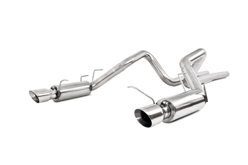 MBRP Dual Split Rear Race Version T409 3" Cat Back Exhaust For 11-14 Ford Mustang GT 5.0L - S7264409