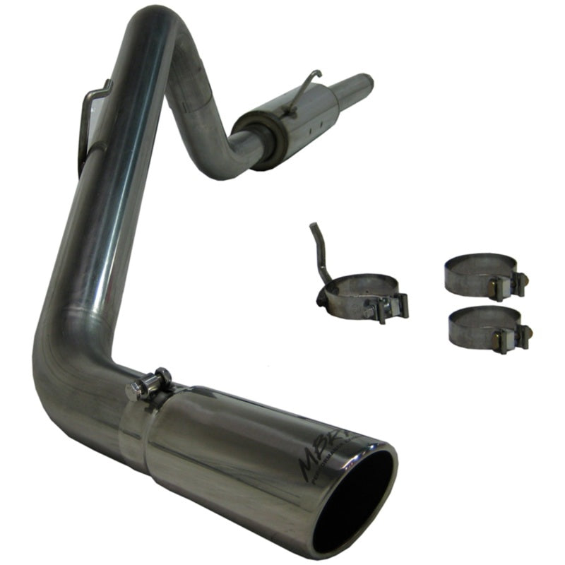 MBRP 3" Cat Back, Single Side Exit, T409, 2004-2005 Dodge Ram Hemi 1500 5.7L SC/CC-SB S5104409