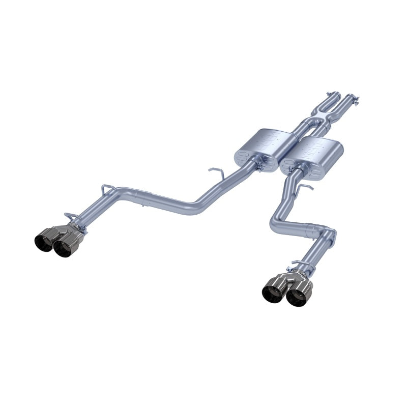 MBRP 2.5" Aluminized Cat-Back Dual Rear Exit Exhaust For 15-23 Dodge Challenger V6 3.6L S7111AL