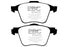 EBC 11+ Volvo S60 2.5 Turbo T5 (315mm Front Rotors) Yellowstuff Front Brake Pads