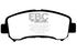 EBC 14+ Nissan Juke 1.6 Turbo Nismo RS Ultimax2 Front Brake Pads