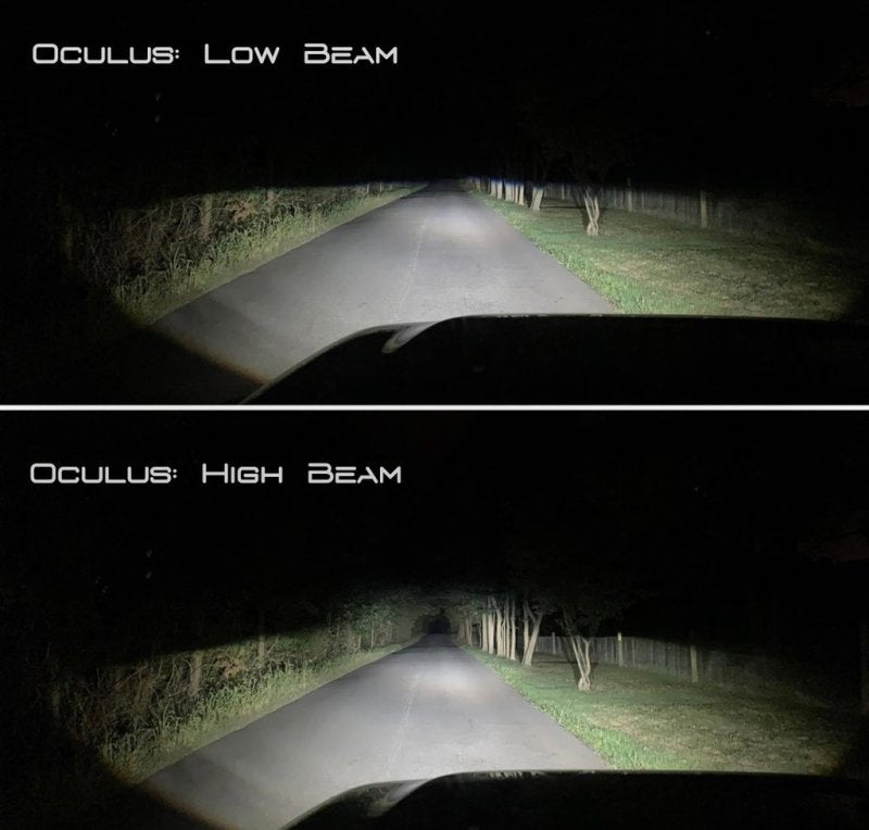 ORACLE Lighting Oculus Bi-LED Projector Headlights - Graphite Metallic - 5500K 5839-504-PAU