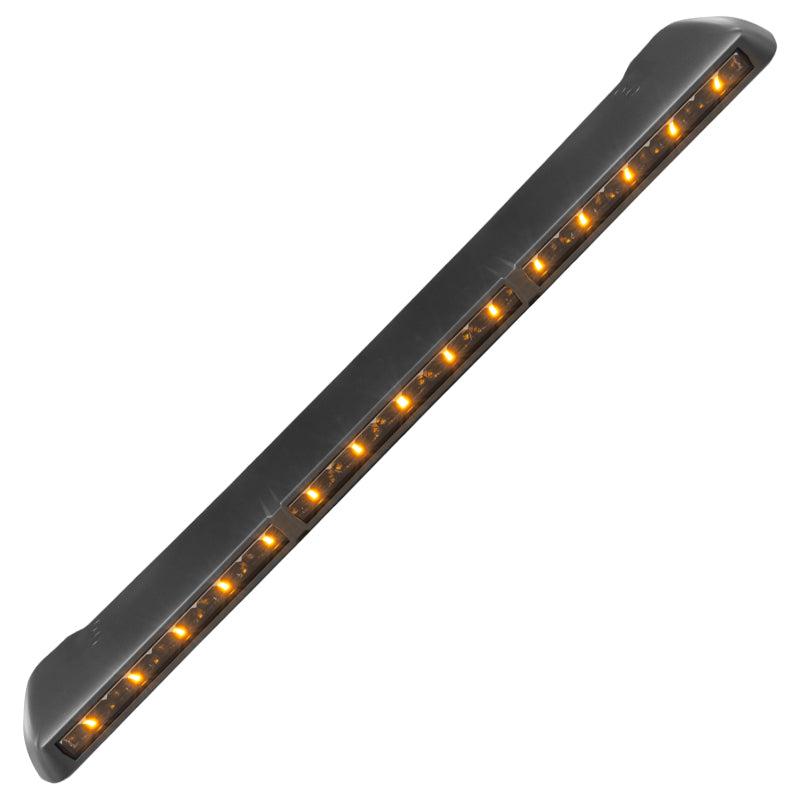 ORACLE Lighting Integrated Windshield Roof Carbonized Grey LED Light Bar System 5888-023-MF