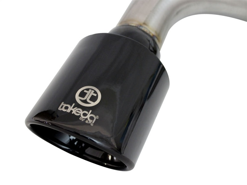 aFe Takeda 11-16 Scion TC 2.5L 2 1/4-2 1/2in Stainless Steel Axle-Back Exhaust w/Black Tip