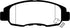 EBC 05-07 Ford F250 (inc Super Duty) 5.4 (2WD) Greenstuff Front Brake Pads