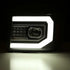 AlphaRex PRO Series Projector Headlights Plank Style Matte Black for 07-13 GMC 1500HD 880606