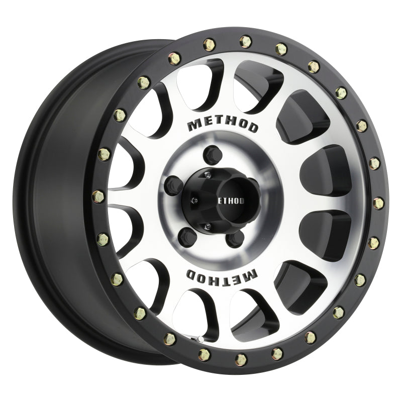 Method MR305 NV 17x8.5 0mm Offset 5x5 94mm CB Machined/Black Street Loc Wheel