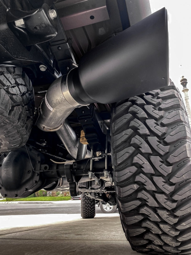 Banks Power Monster Exhaust System - Single Exhaust w/ Black Tip for 2017 Ford 6.7L 5