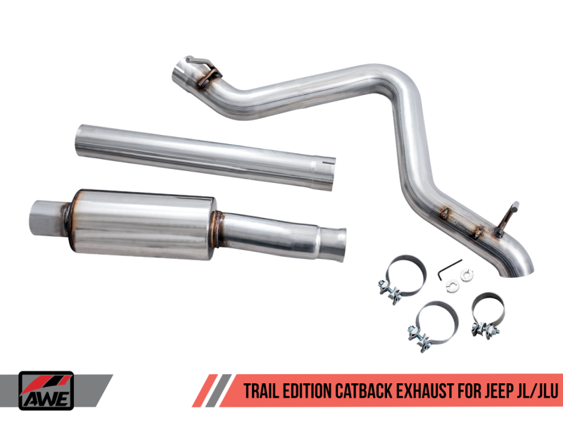 AWE Tuning Trail Edition Cat-Back Exhaust For 20-21 Jeep Gladiator JT 3.6L 3015-21001