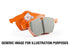 EBC 2016+ Chrysler Pacifica (Ru) 3.6L Orangestuff Front Brake Pads