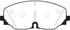 EBC 2017+ Volkswagen Atlas 2.0L Turbo Greenstuff Front Brake Pads