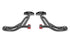 BMR 10-14 Ford Mustang Adj. Lower A-Arms Delrin/Rod End w/ 19mm STD. Ball Joint - Black Hammertone