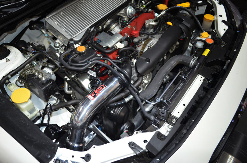Injen Wrinkle Red SP Short Ram Air Intake System For 18-21 Subaru WRX STI H4-2.5L Turbo - SP1208WR
