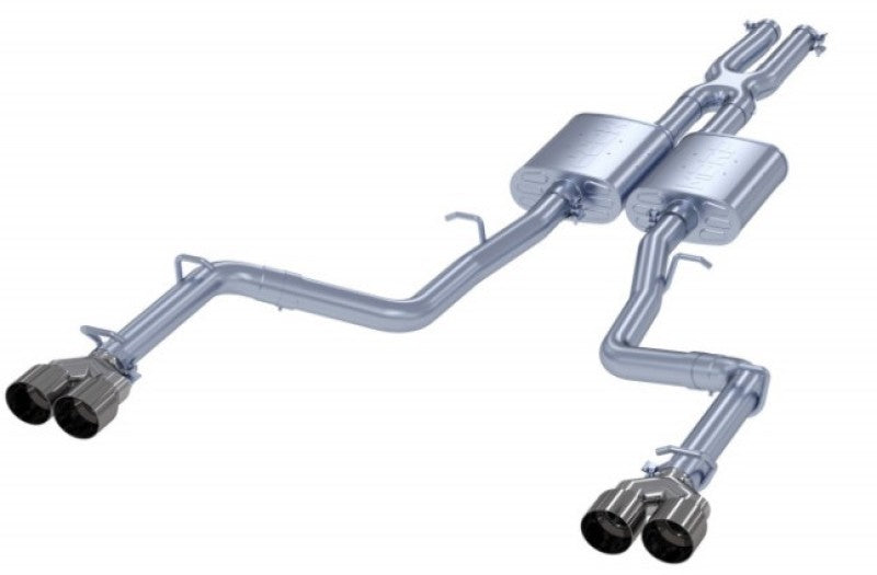 MBRP 2.5" Aluminized Cat-Back Dual Rear Exit Exhaust For 15-23 Dodge Challenger V6 3.6L S7111AL