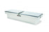 Lund 82-05 Chevy S10 (Long Bed) Ultima Dual Lid Gull Wing Crossover Tool Box - Brite