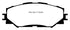 EBC 10-12 Lexus HS250h 2.4 Hybrid Yellowstuff Front Brake Pads