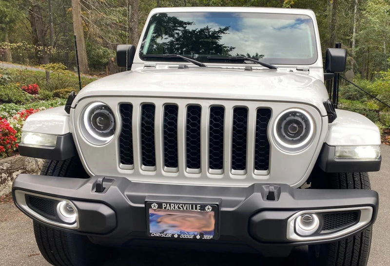 ORACLE Lighting High Performance 20 W White LED Fog Lights for Jeep Wrangler JK/JL/JT5 5846-001