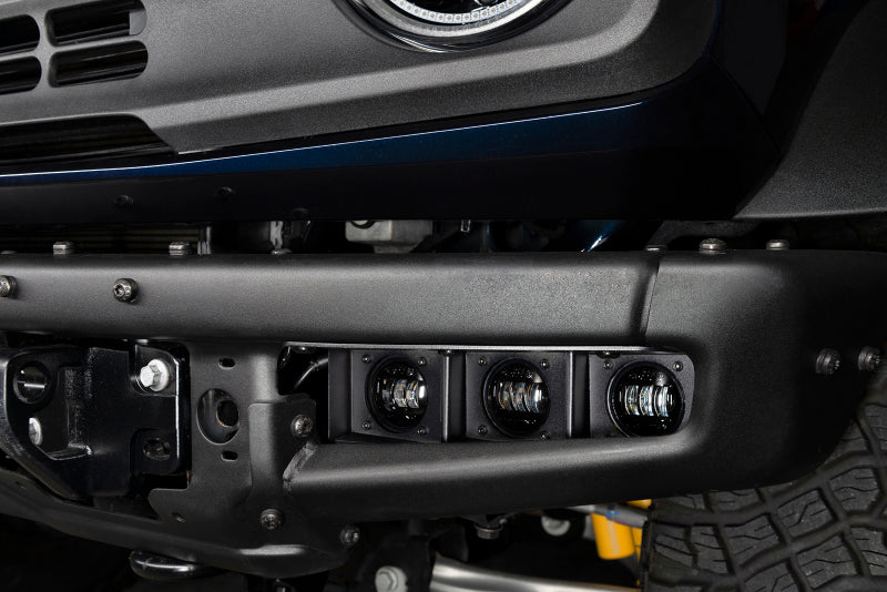 ORACLE Lighting Triple White LED Fog Light Kit for 21-22 Ford Bronco Steel Bumper 5890-001