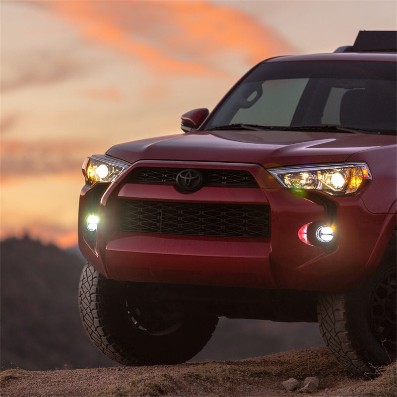 Rigid 14+ Toyota 4Runner/ Tundra & 16+ Tacoma 360-Series 4in LED SAE J583 Fog Lights - White (Pair)