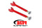 BMR 16-17 6th Gen Camaro Upper Control Arms Single Adj. Rod Ends - Red