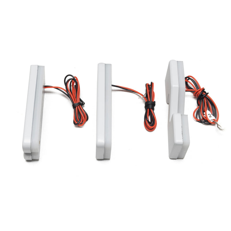 ORACLE Lighting Universal Illuminated Amber LED Letter Badges (Matte White Surface Finish) - N 3140-N-005