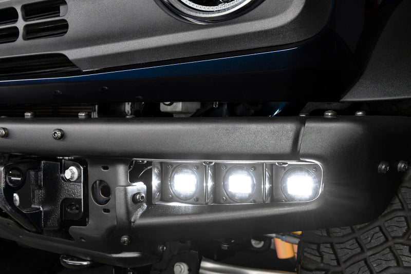 ORACLE Lighting Triple White LED Fog Light Kit for 21-22 Ford Bronco Steel Bumper 5890-001