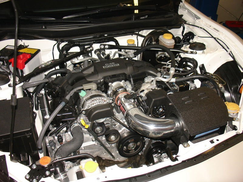 Injen Wrinkle Black SP Short Ram Cold Air Intake System w/ MR Tech/Air Fusion - SP1230WB
