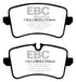 EBC 11 Audi A6 2.0 Turbo Redstuff Rear Brake Pads