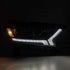 AlphaRex LUXX LED Projector Headlights Plank Style Alpha Black for 19-21 Ford Ranger 880121