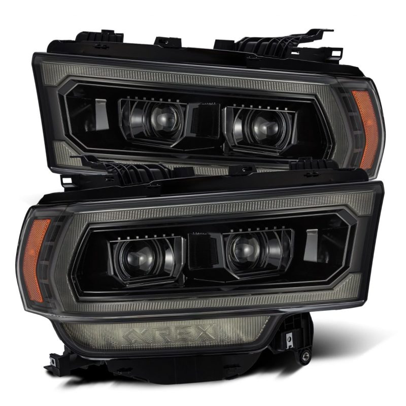 AlphaRex PRO-Series Projector Headlights Plank Style Alpha Black for 19-21 Ram 2500 880546