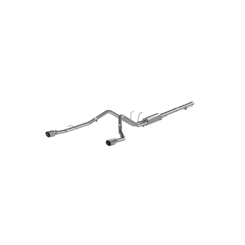 MBRP 2.5" Cat Back, Dual Split Rear (through stock bumper) 2009 Dodge Ram 1500 5.7L S5146AL