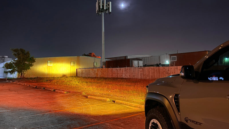 ORACLE Lighting Front Bumper Flush Amber LED Light Bar System for 19-22 RAM Rebel/TRX 5885-005