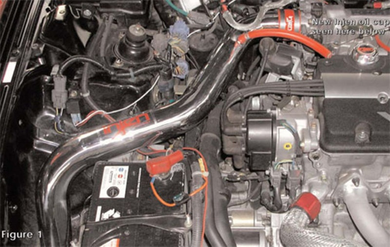 Injen Polished RD Cold Air Intake System For 97-01 Honda Prelude I4-2.2L - RD1720P