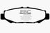 EBC 93-97 Lexus GS300 3.0 Yellowstuff Rear Brake Pads