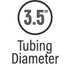 MagnaFlow Sys C/B 11-15 Ford Super Duty F250 6.2L EC CC, SS 3.5in Single Rear Pass Side Ext 5in Tip