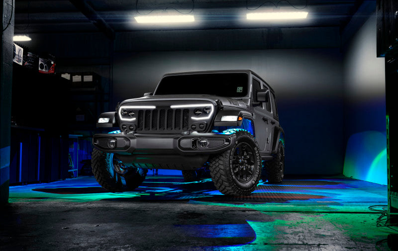 ORACLE Lighting VECTOR PRO-Series Full LED Grill for Jeep Wrangler JL/JT 5837-PRO