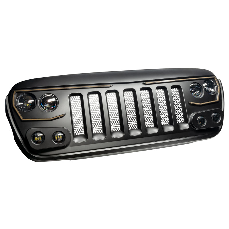 ORACLE Lighting VECTOR PRO-Series Full LED Grill for Jeep Wrangler JL/JT 5837-PRO