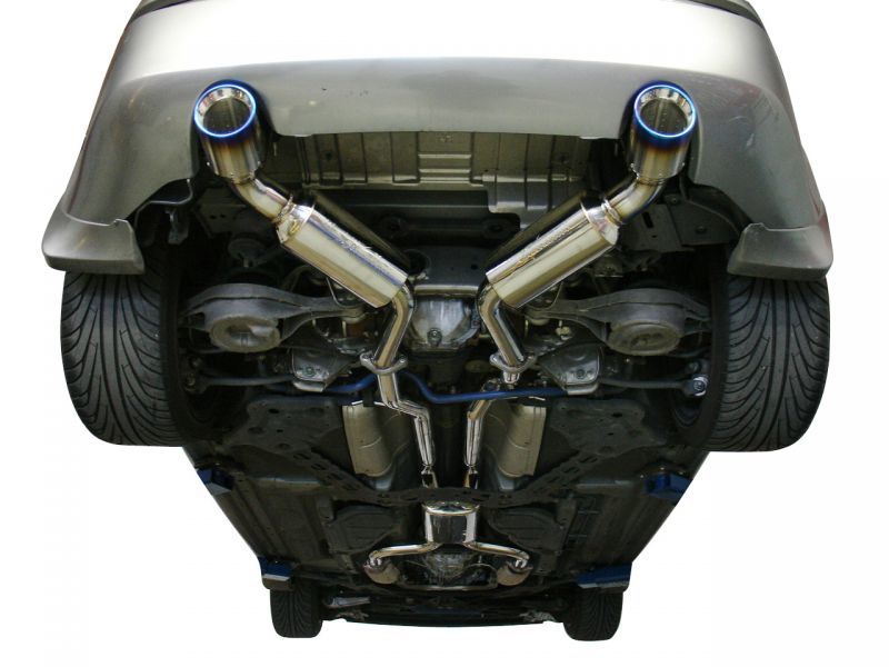 Injen Performance Exhaust System For 03-08 Nissan 350Z V6-3.5L - SES1987TT