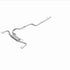 MagnaFlow 10-12 Mazda 3 L4 2.5L Hatchback Split Rear Exit Stainless Cat Back Performance Exhaust