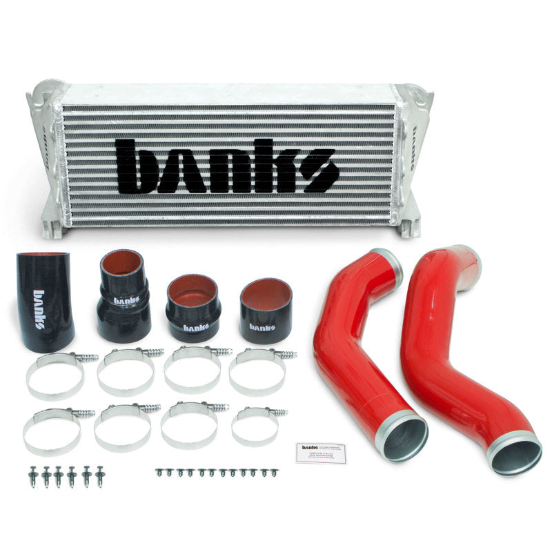 Banks Power Red Powder-Coated Intercooler Upgrade SYS for 13-17 Ram 6.7L 25987