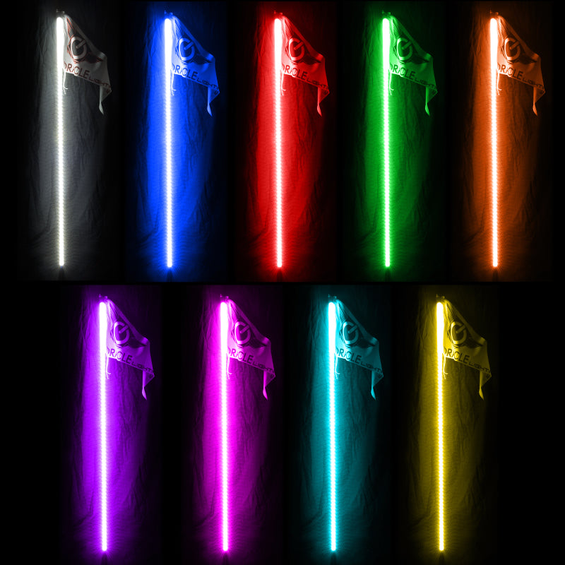 ORACLE Lighting Off-Road 6ft ColorSHIFT LED Whip 5782-333
