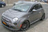 Rally Armor 2012-18 Fiat 500 (Pop/Sport/Lounge/Abarth) Red Mud Flap w/ White Logo