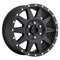 Method MR301 The Standard 17x7.5 +50mm Offset 6x130 84.1mm CB Matte Black Wheel