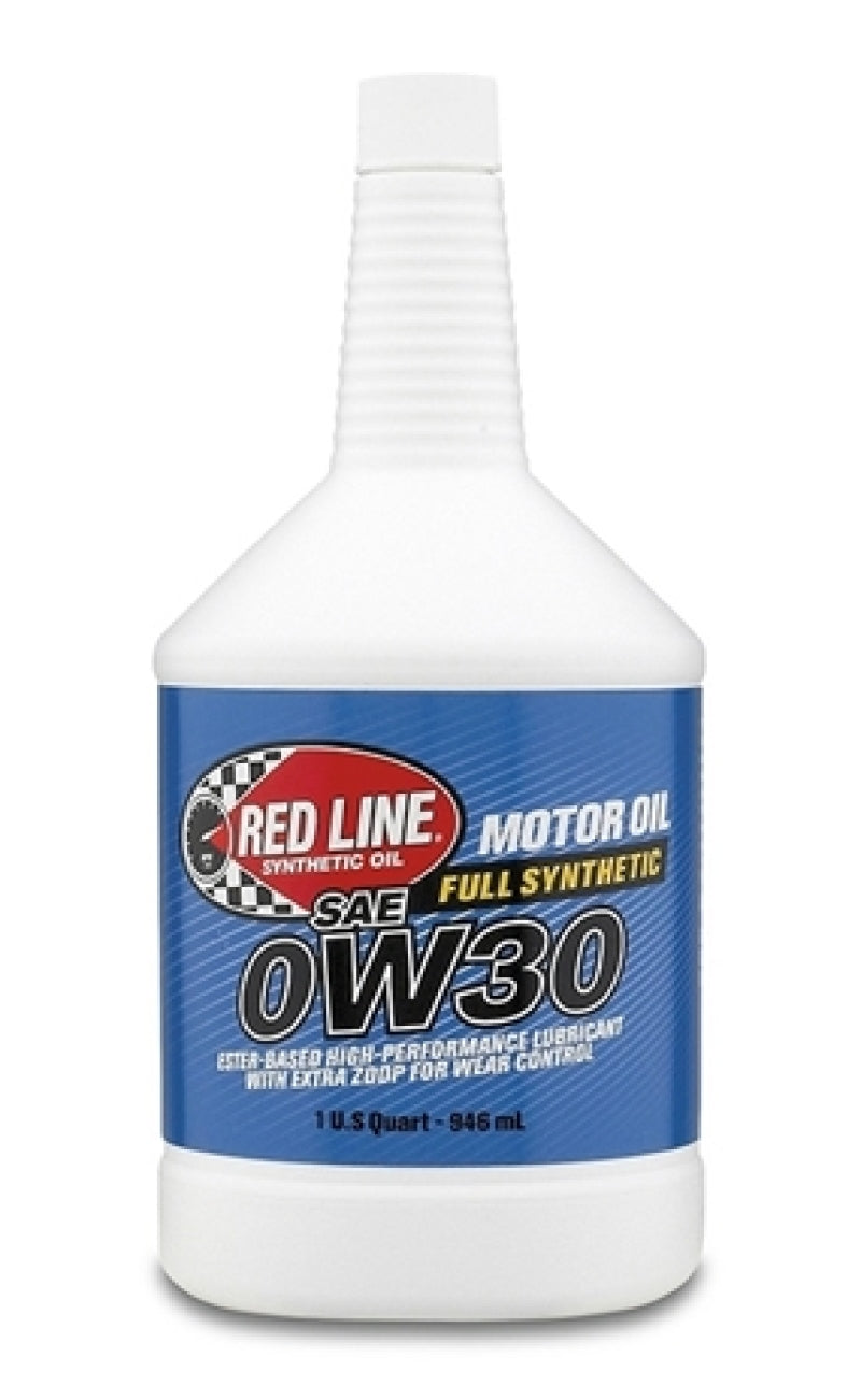 Red Line 0W30 Synthetic Motor Oil (Set of 12 x 1 Qt Bottle) 11114